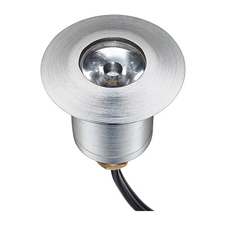 Dabmar Lighting Well Light, LED129, SS, Brass, Sleeve LV129-LB1-27K-SS304