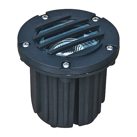 Dabmar Lighting Well Light, 346, B PBT, Adjustable, Grill LV346-B