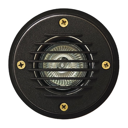 Dabmar Lighting Well Light, 300, B, S, Aluminum, Grill LV300-B-SLV