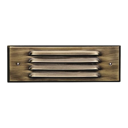 Dabmar Lighting Wall Lght, 615, Brass, Recessd, Brick Step LV615-ABS
