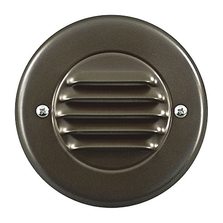 Dabmar Lighting Step Light, 708, BZ, Recessed, Louvered LV708-BZ