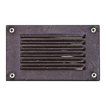 Dabmar Lighting Step Light, 675, BZ, Recessed, Louvered LV675-BZ