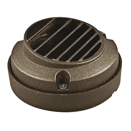 Dabmar Lighting Decklight, 606, BZ, Louvered Step, Wall LV606-BZ