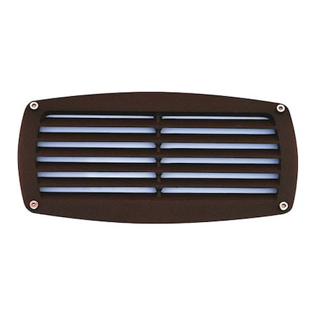 Dabmar Lighting Wall Light, DSL1017, BZ, Louver, Brick, Step DSL1017-BZ