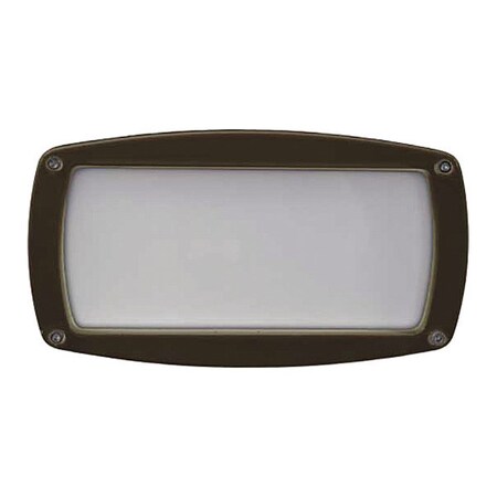 Dabmar Lighting Wall Light, 1073, BZ, Open Face, Brck Step DSL1073-BZ
