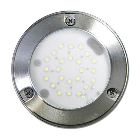 Dabmar Lighting Step Light, LED703, SS316, Open Face, LED LV703-LB1.5-SS316