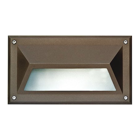 Dabmar Lighting Wall Light, DSL1002, BZ, Hooded, Brick, Step DSL1002-BZ
