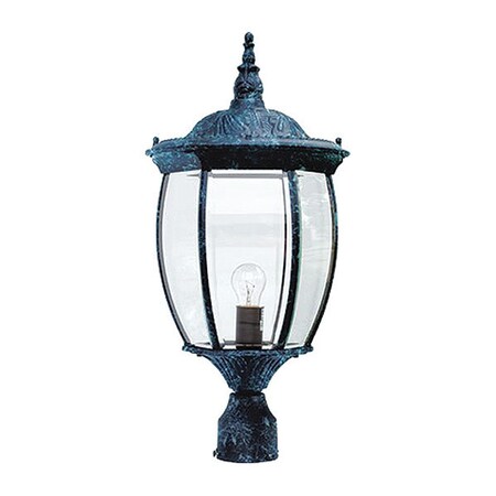 Dabmar Lighting Fixture, Post Top, 102, VG, Cast, Aluminum GM102-VG