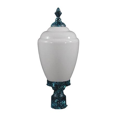 Dabmar Lighting Fixture, Post Top, 285, VG, Cast, Aluminum GM285-VG