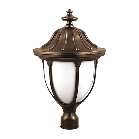 Dabmar Lighting Fixture, Post Top, 552, BZ, Cast, Aluminum GM552-BZ