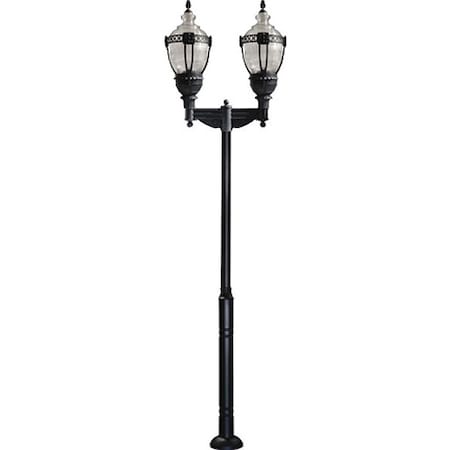 Dabmar Lighting Fixture, Acorn, 8040, B 2, Clear Top GM8040-B