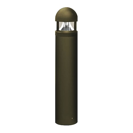 Dabmar Lighting Bollard, D800, BZ, Powder coated, Aluminum D800-BZ