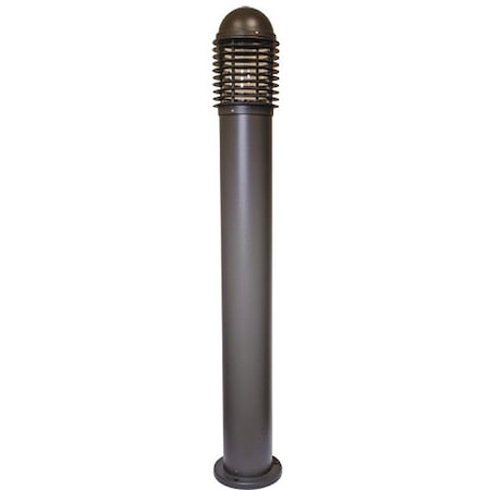 Dabmar Lighting Bollard, D3300, BZ, Powder coated, Aluminum D3300-BZ