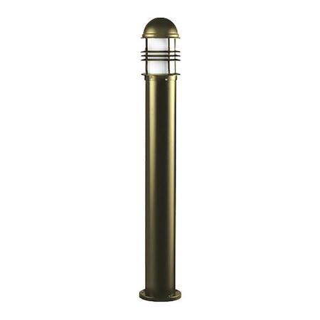 Dabmar Lighting Bollard, D3200, BZ, Powder coated, Aluminum D3200-BZ