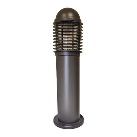 Dabmar Lighting Bollard, D3390, BZ, Powder coated, Aluminum D3390-BZ