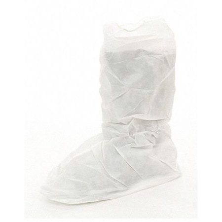 International Enviroguard Disposable Boot Covers, Microporous, White, Slip Resistant Sole: Yes , XL 8106