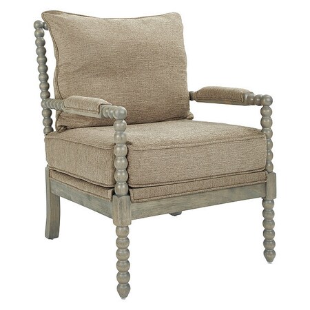 Ave 6 Abbot Abbot Chair, Wood Back, 26-3/4 in W 31-1/4" L 36" H, Padded, Fabric Seat ABB-BY5