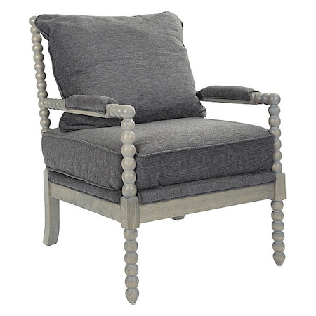 Ave 6 Abbot Abbot Chair, 26-3/4 in W 31-1/4" L 36" H, Padded ABB-BY7