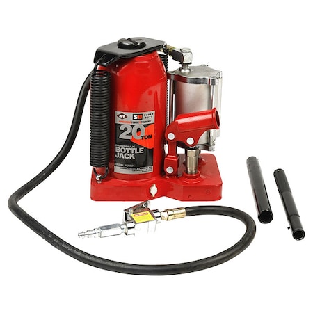 American Forge & Foundry Bottle Jack, 20 ton, Max Lift 20 5/8" H 5620SD