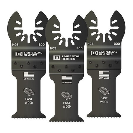 Imperial Blades One Fit™ 1-3/8" Speartooth Fast Cut Wood Blade, 3PC IBOA200-3