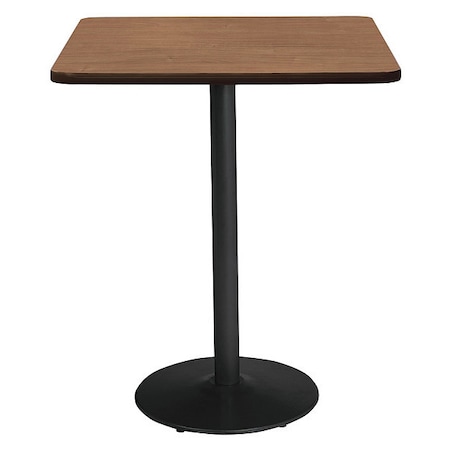 Kfi Square 42 W, 42 L, 42 H, HPL Top, River Cherry T42SQ-B1922-BK-7937-38