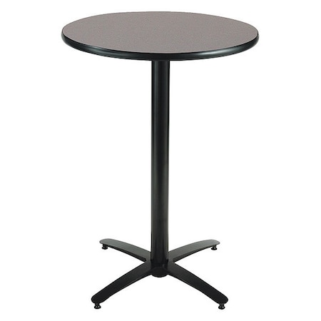 Kfi Round 42 W, 42 L, 42 H, HPL Top, Graphite T42RD-B2125-38-GPN