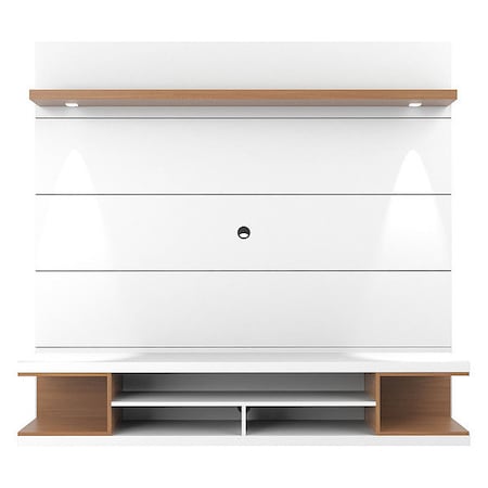 Manhattan Comfort Utopia Floating Theater Entertainment Center 70", White 27952