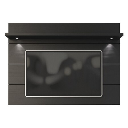 Manhattan Comfort Cabrini Floating Wall TV Panel 1.8", Black 82253
