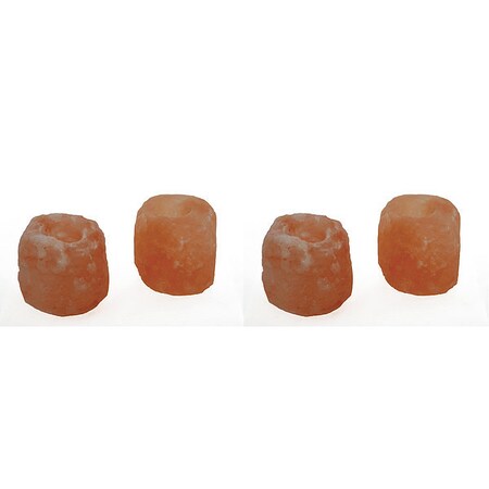 Manhattan Comfort Natural Himalayn Salt Candle Hldr, 4 pcs. AMC4-95000