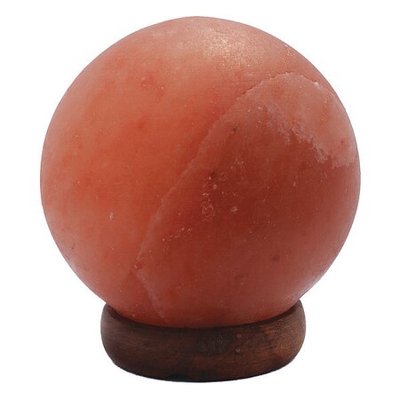 Manhattan Comfort Sphere Shaped Himalayan Salt Lamp, 7" AMC95003-7