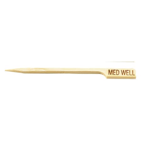 Tablecraft Picks, Medium Well Paddle, 3-1/2", PK100 MEDWELL