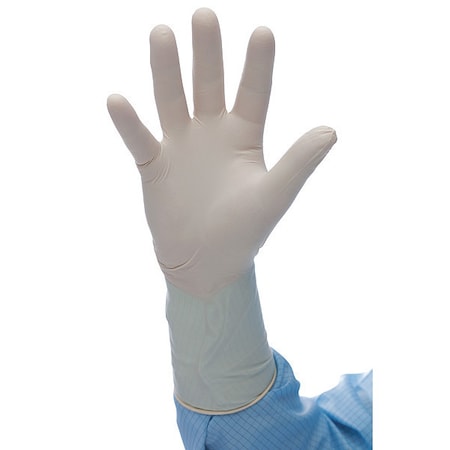 Ansell Cleanroom Gloves, ISO 4 ISO Class, Neoprene, 12 in L, Beige, XS, 200 PK BUPS