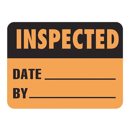 Labelmaster Inspected Label, PK500 BT304