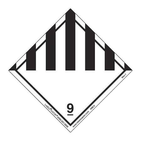 Labelmaster Miscellaneous Dangerous Goods, PK50 HML9S