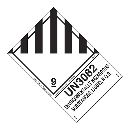 Labelmaster UN3082 Environmentally Hazard, PK500, HSN1400ET HSN1400ET