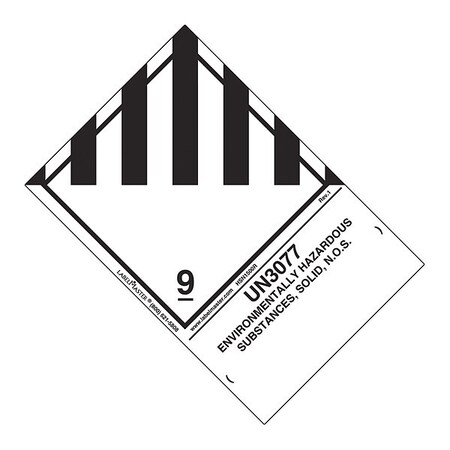 Labelmaster UN3077 Environmentally Hazard, PK500, HSN1500R HSN1500R