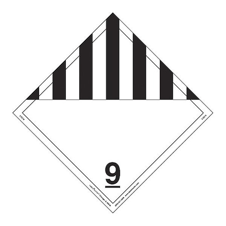 Labelmaster Misc. Dangerous Goods, PK25 Z-EZ19