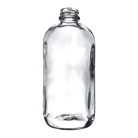 Labelmaster Boston Round Bottle, 32 oz., PVC, Flint KG3250