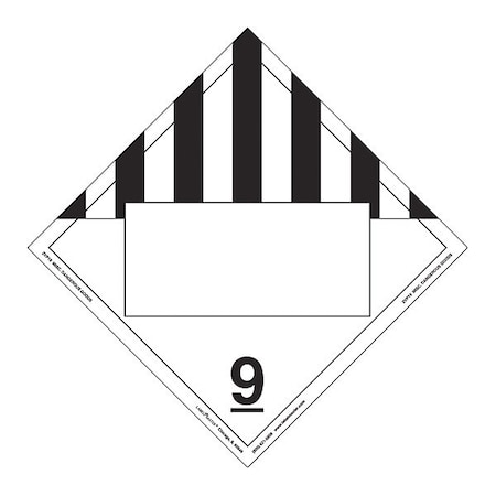 Labelmaster Miscellaneous Dangerous Goods, PK25 ZVP19