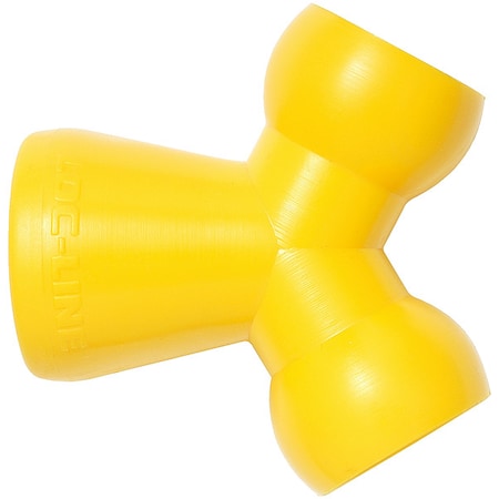 Loc-Line Flex Hose Y Fitting, Acid Resistant, PK2 56808