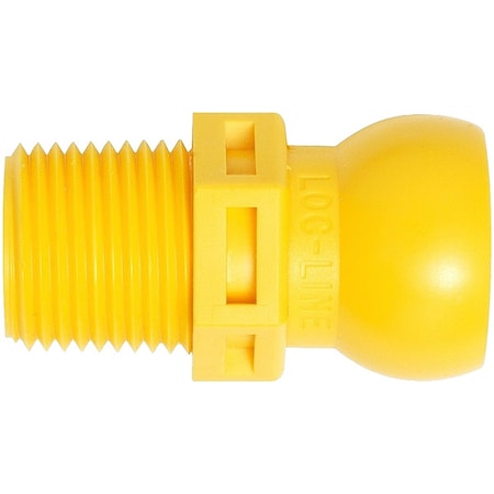 Loc-Line Flex Hose Connectors, Acid Resistant, PK4 56804