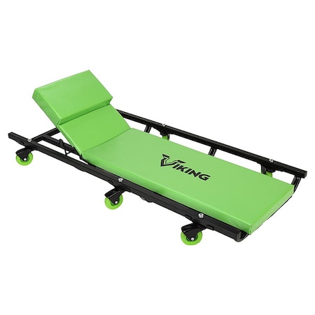 American Forge & Foundry Creeper, Steel, 400 lb, Heavy-Duty, Green 57102