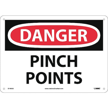 Nmc Danger Pinch Points Sign D149AB