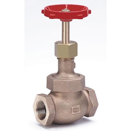 Milwaukee Valve Globe Valve, Class 300, 1/2 In. 572 1/2