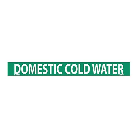 Nmc Domestic Cold Water Pressure Sensitive, Pk25, B1085G B1085G