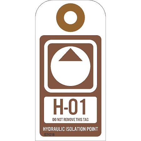 Nmc Energy Isolation - Hydraulic Isolation Point, Pk10 IST4218