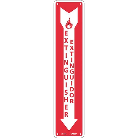 NMC Extinguisher Sign - Bilingual M126R