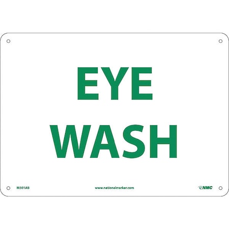 Nmc Eye Wash Sign, M501AB M501AB