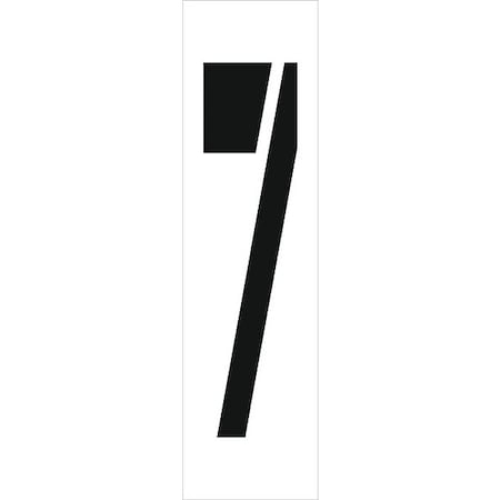Nmc Individual Character Stencil 36" Number Set, PMC36-7 PMC36-7
