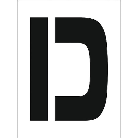 Nmc Individual Character Stencil 12" Number Set, PMC12-D PMC12-D